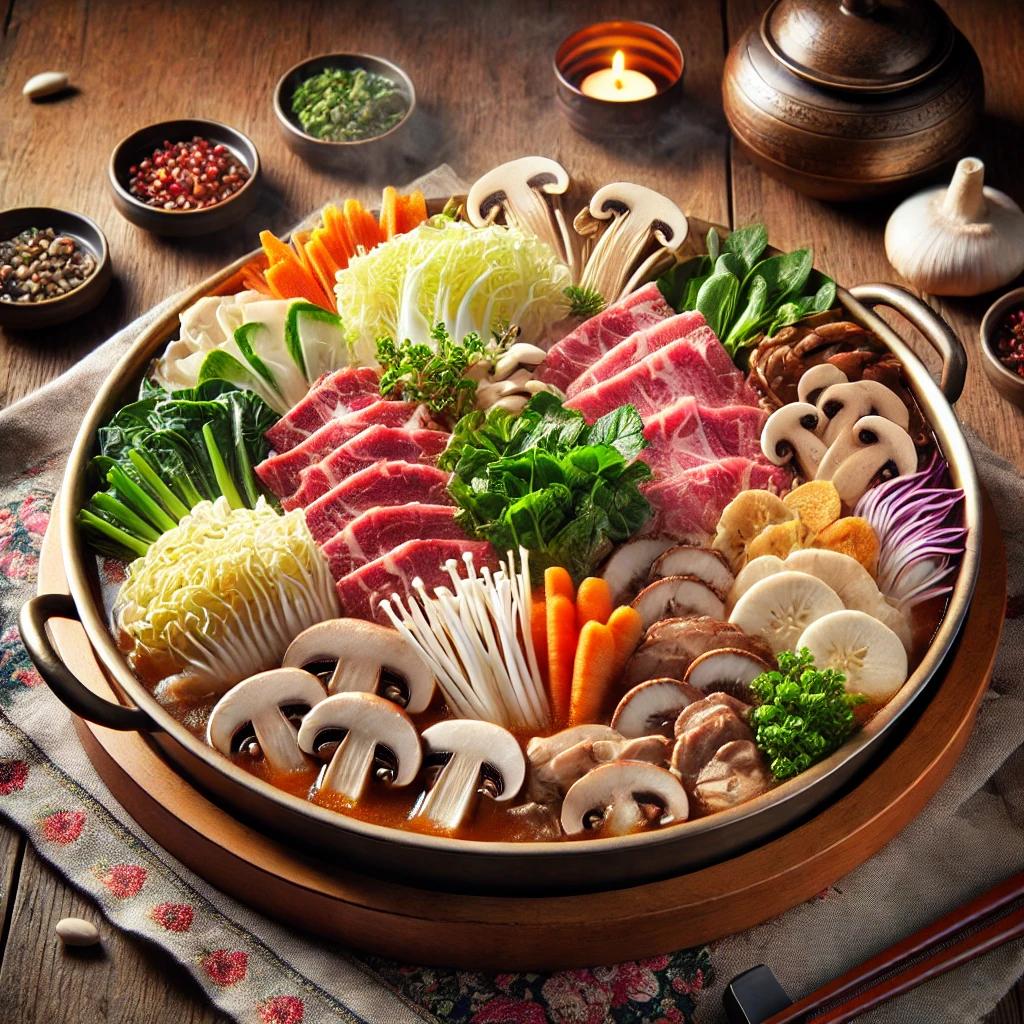 장사의 신 모둠수육전골