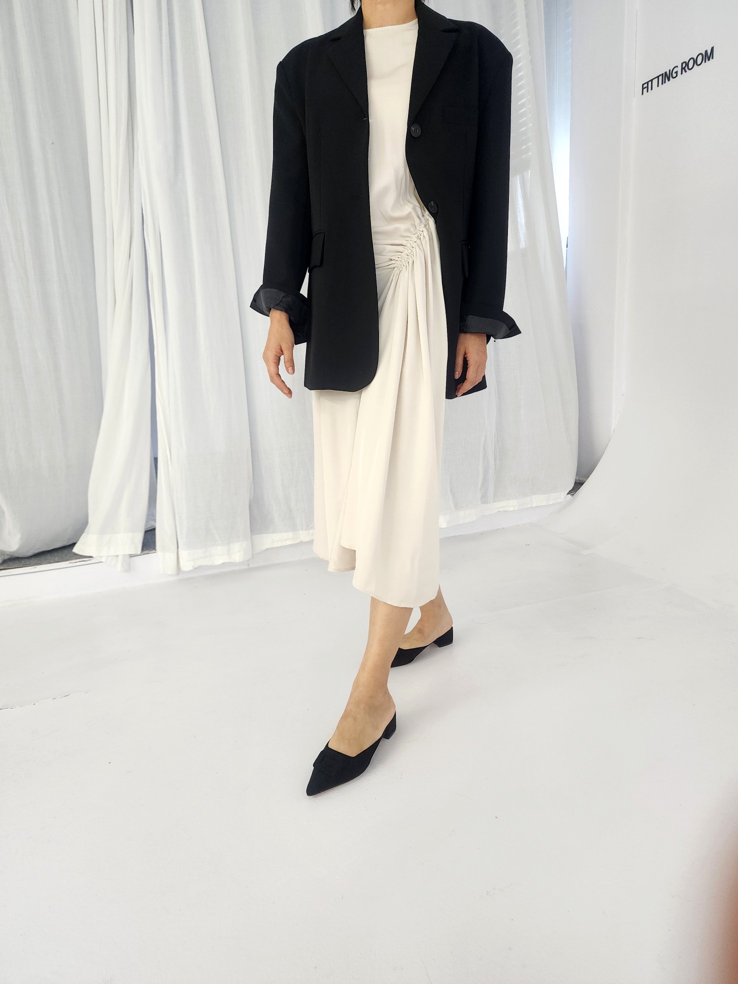 겨울 하객 원피스 결혼식 돌잔치 정장 원피스