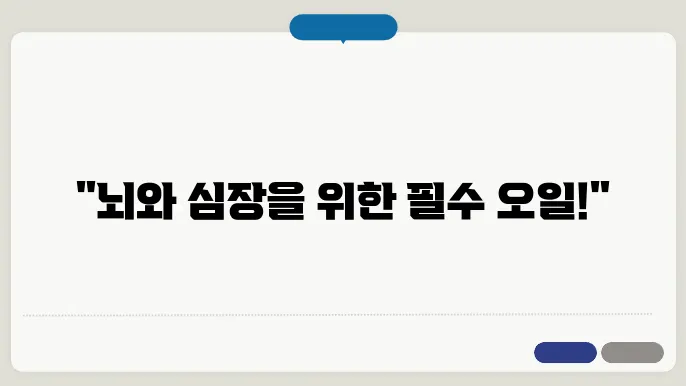 오메가3 효능