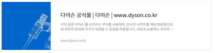 다이슨 공식몰
