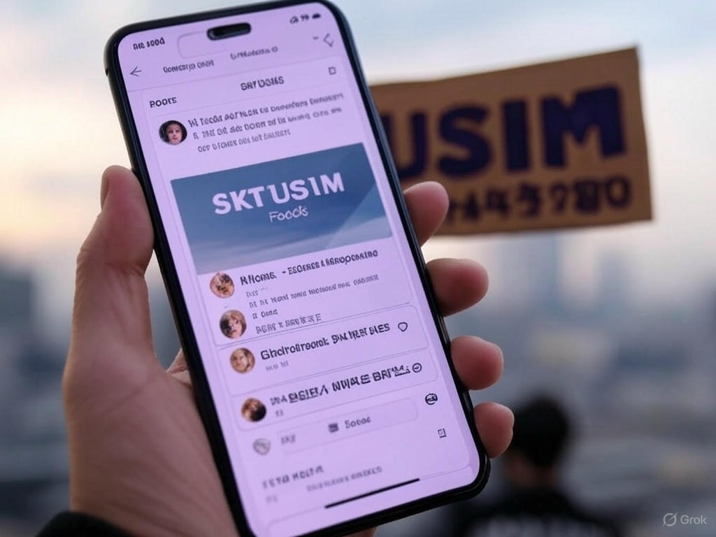 SKT 유심 고객 반응