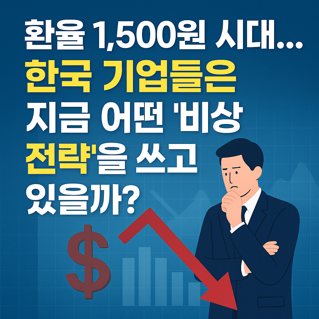 환율 1,500원 시대… 한국 기업들은 지금 어떤 ‘비상 전략’을 쓰고 있을까?
환율대응전략, 한국기업대응, 정부환율정책, 환헤지, 2025환율전망, 공급망재편, 원화약세대응, 경제정책, 수출기업지원, 통화스와프