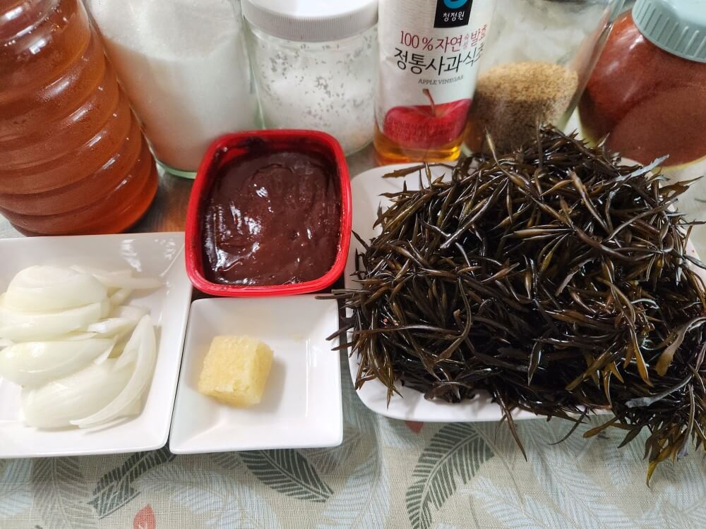 톳 손질 고추장 톳 무침 만드는 법 다이어트 음식 추천