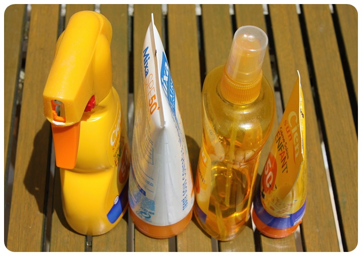 다양한 자외선 차단제