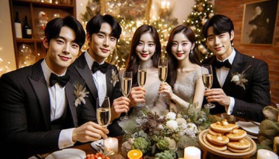 파티하는 사람들