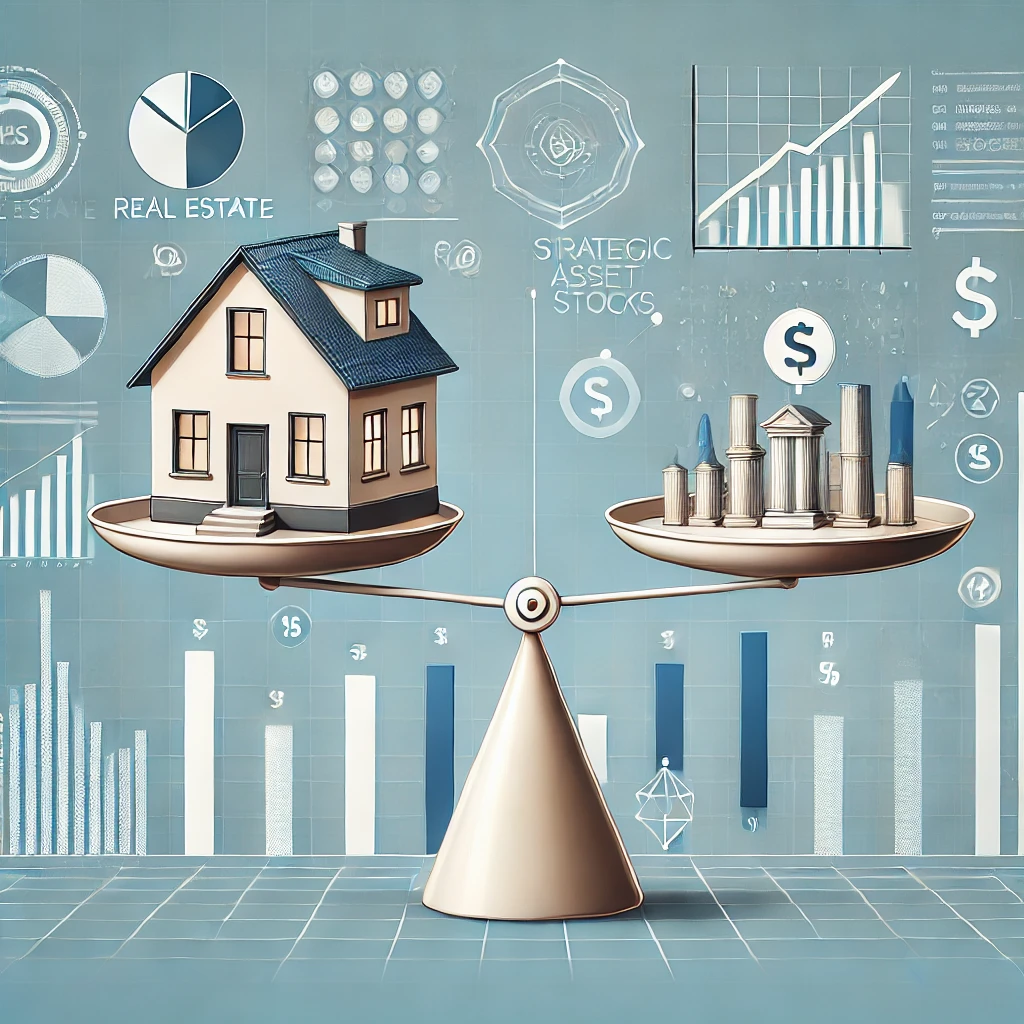 부동산 vs 주식, 어디에 투자할까? 수익 극대화를 위한 자산 포트폴리오 전략