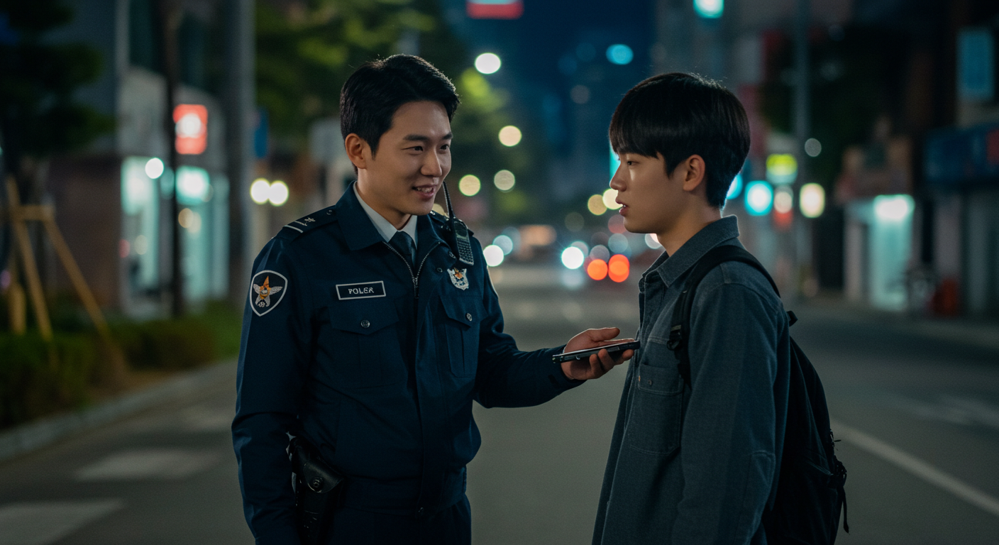 경찰 대응, 가출 청소년