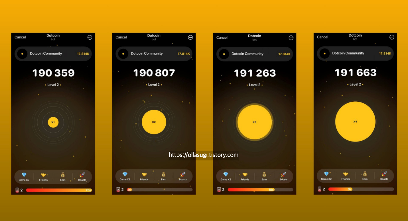 DOT 코인 채굴 방법
