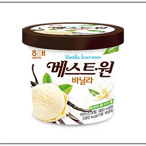 해태-베스트-원-아이스크림-한통