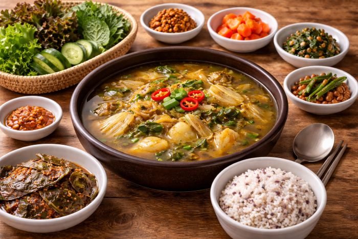 입맛 살리는 배추된장국 끓이는 방법
