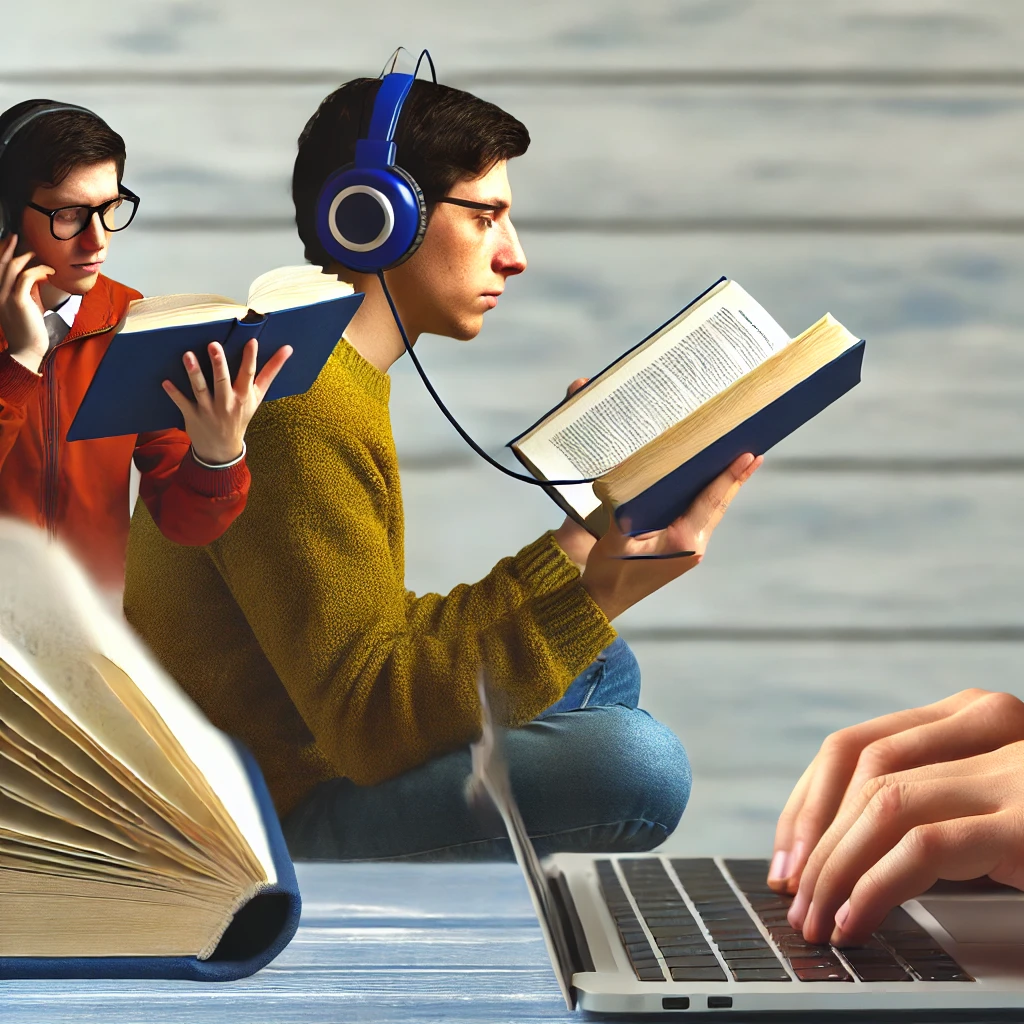 눈과 귀를 모두 사용해보자