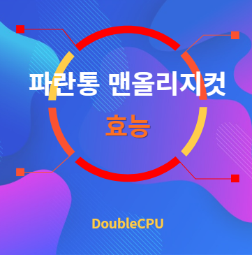 파란통 효능 탐구