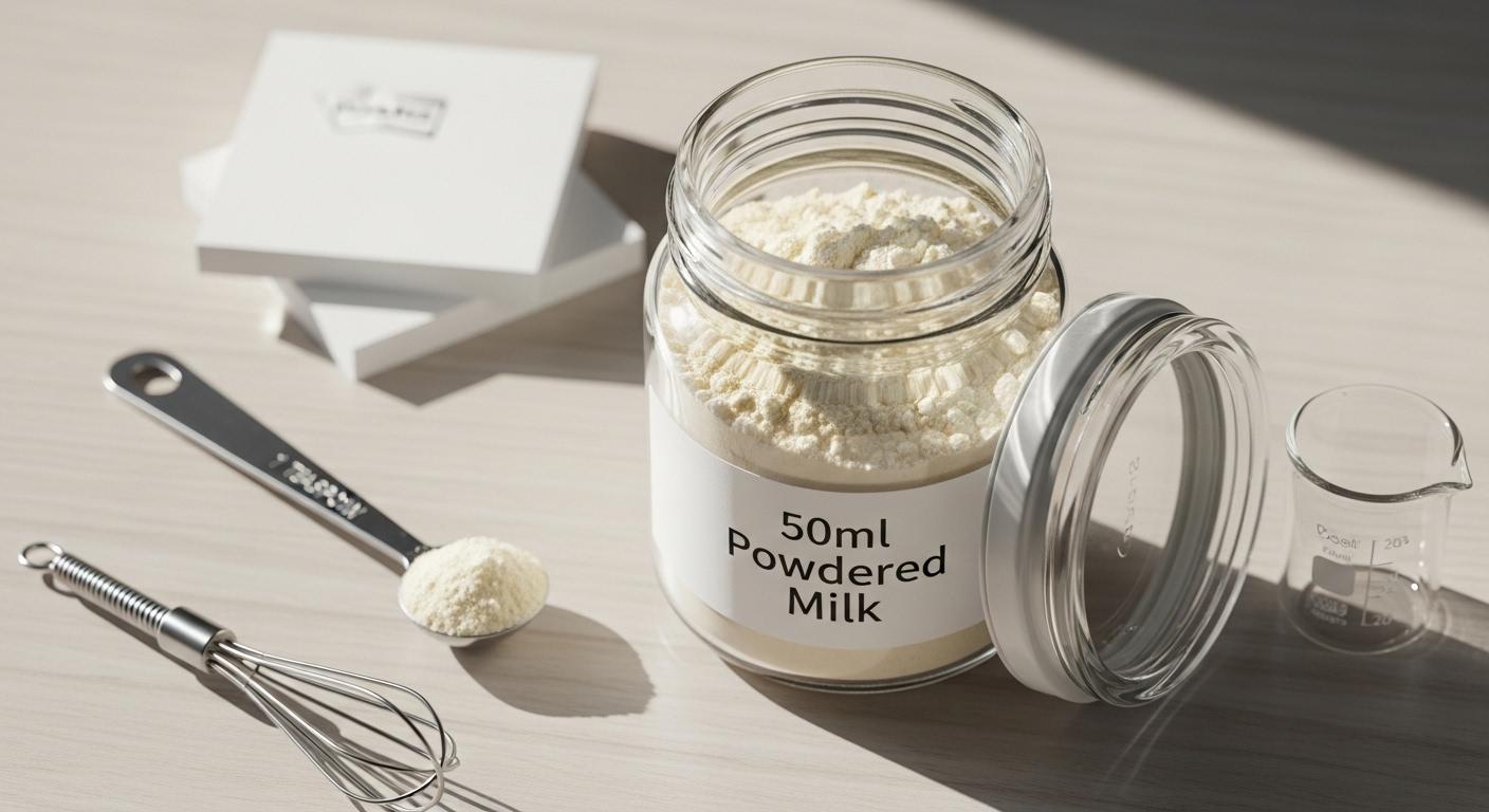 분유 50ml타는법