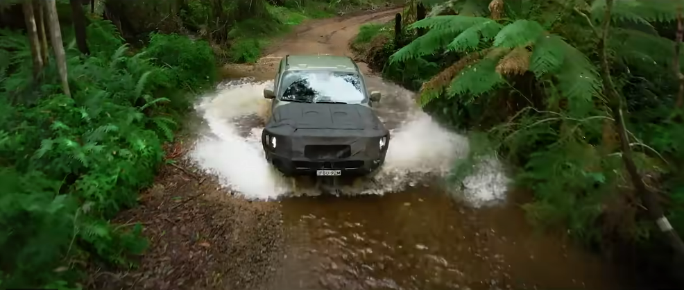 기아 타스만 험로 주행