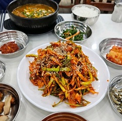 간재미무침