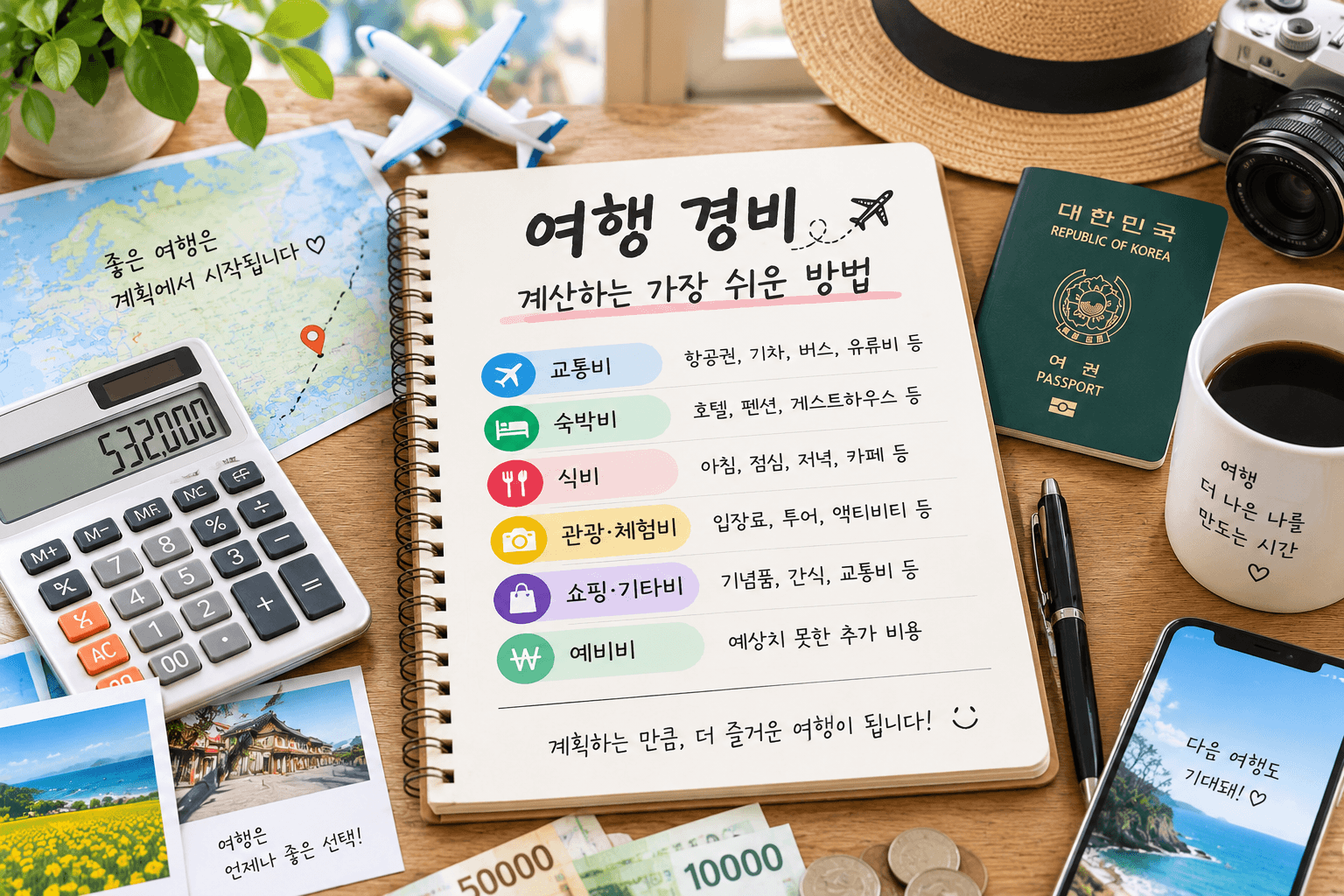 여행 경비 계산