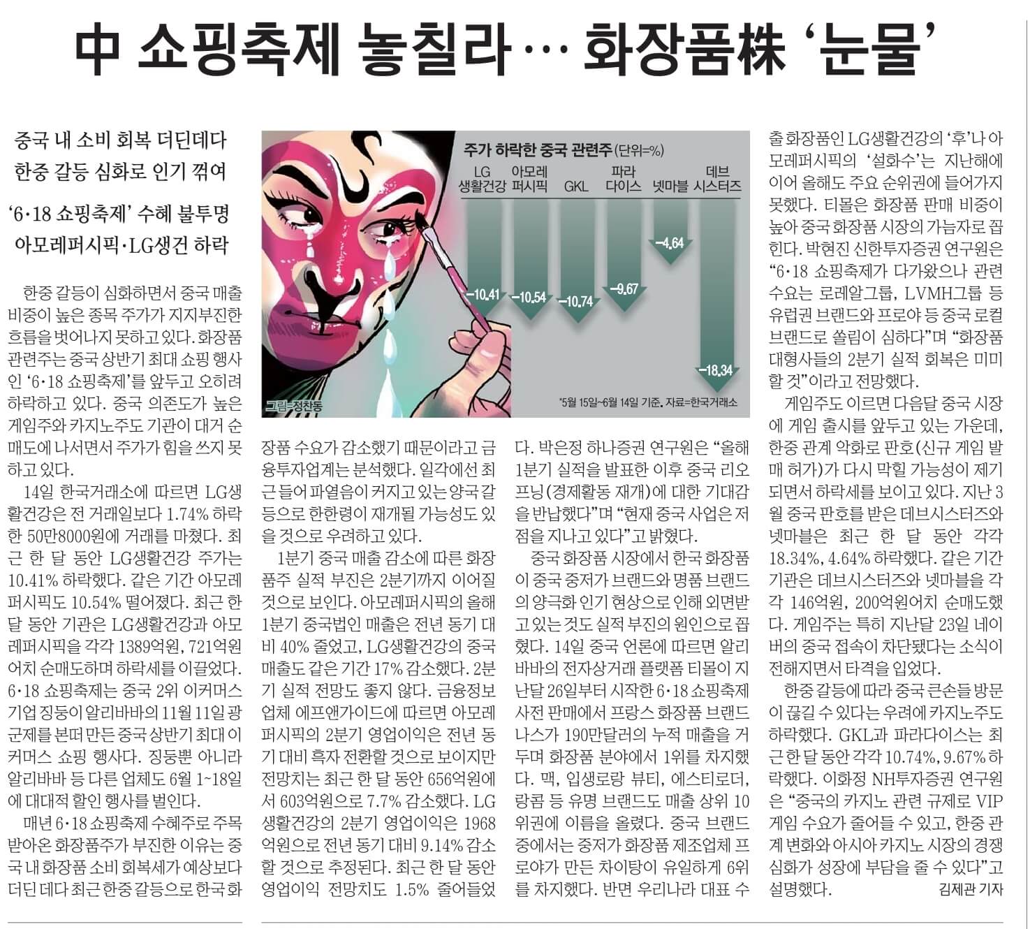 6월 15일 목 신문스크랩11