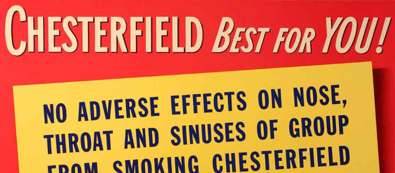 흡연과 건강 문제 부정