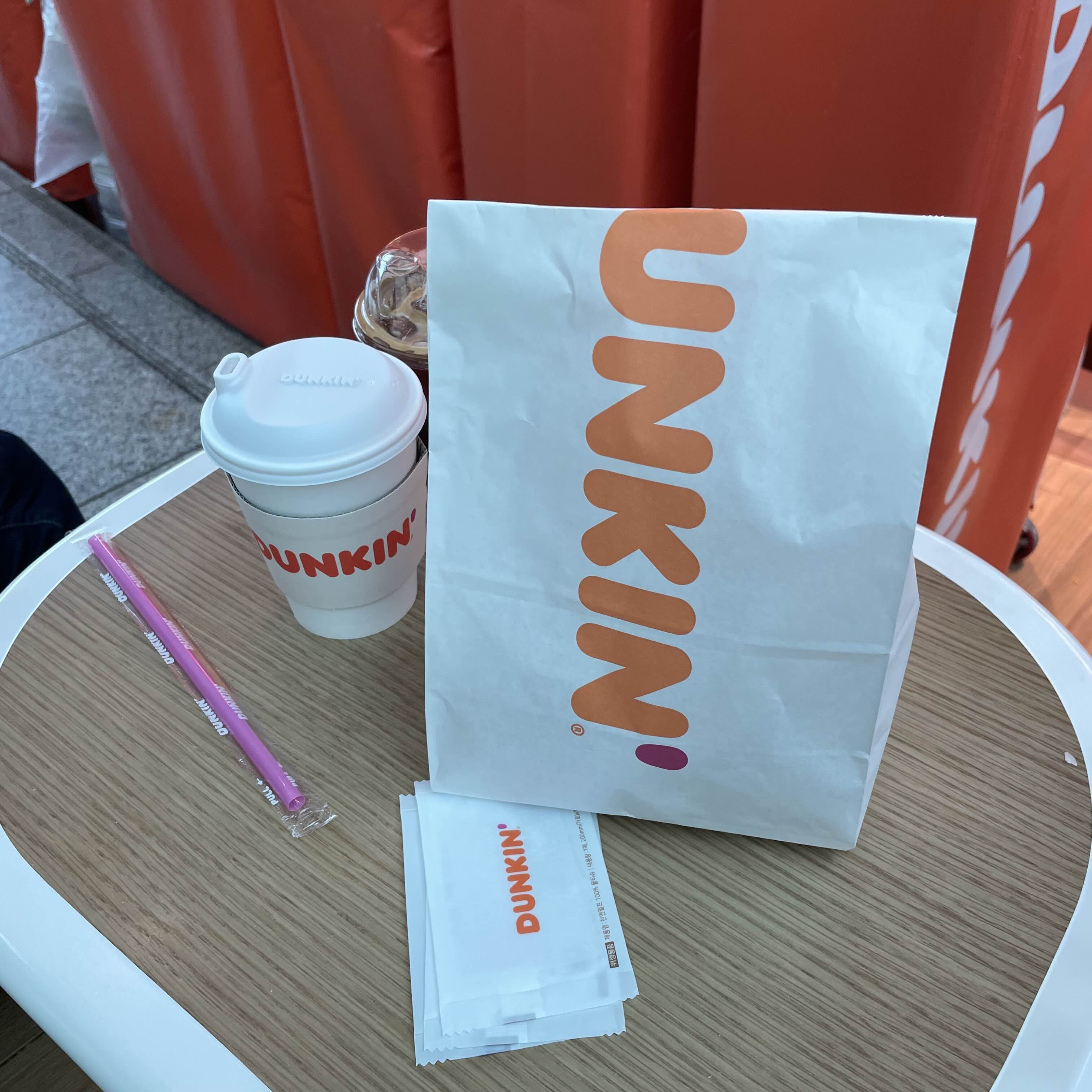 인천공항 던킨도너츠