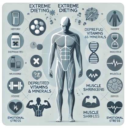 무리한 다이어트 이미지