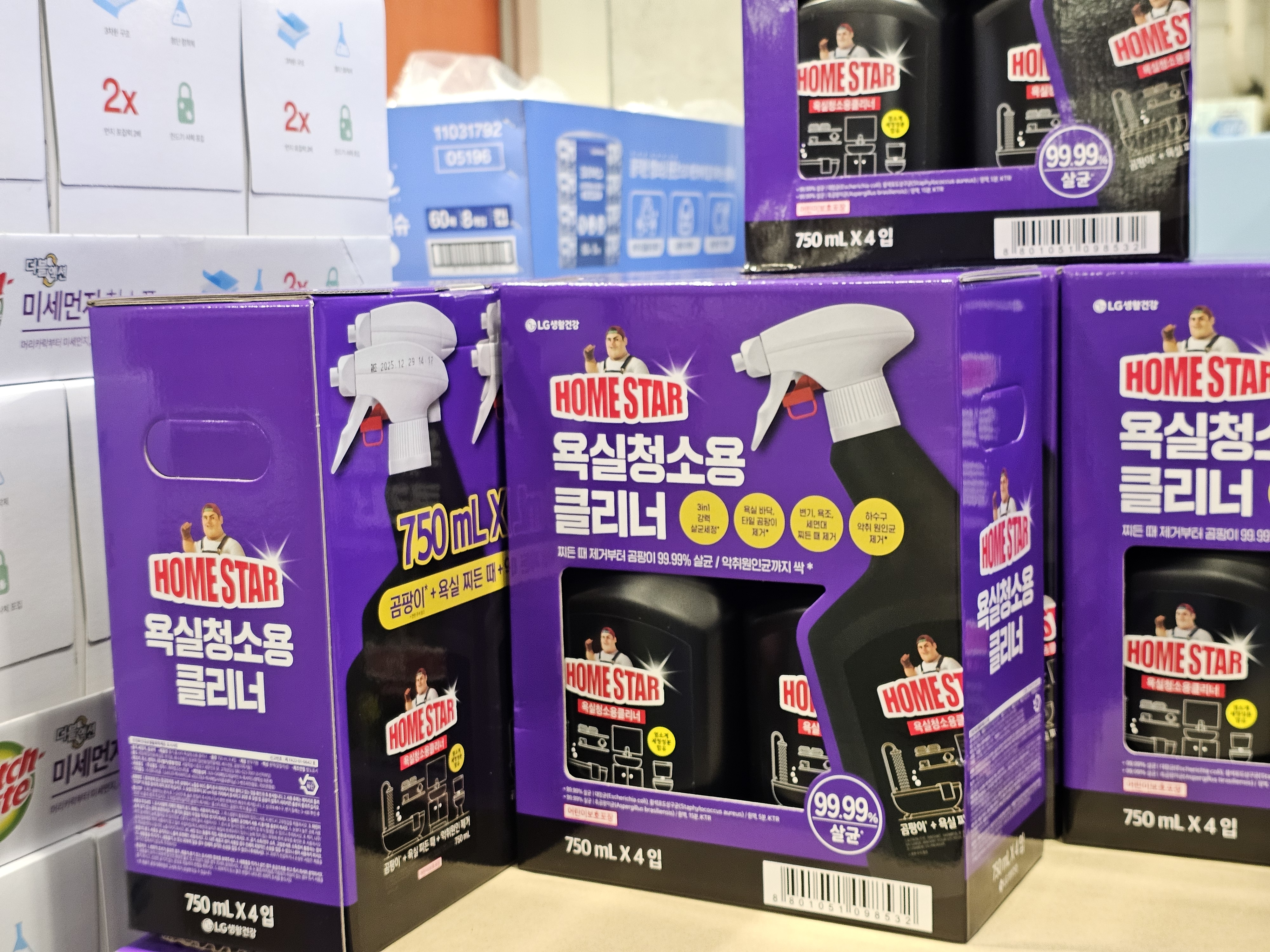홈스타 욕실청소용 클리너 (4개입)