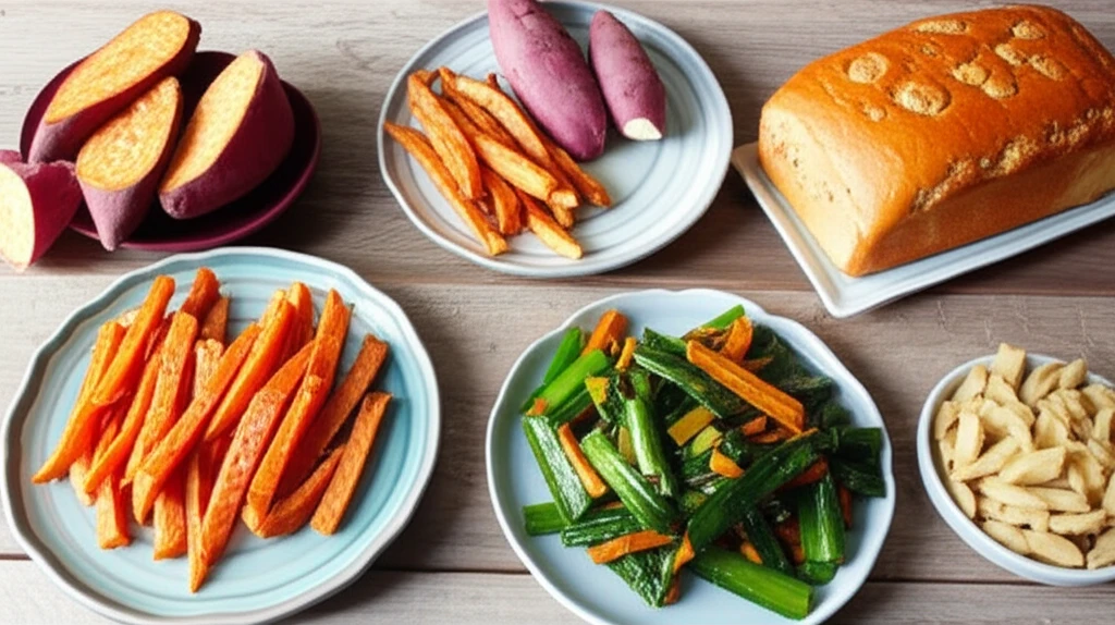 고구마의 혁신! 잎, 줄기, 뿌리까지