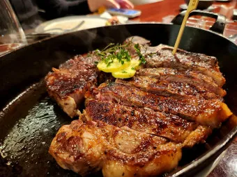 스테이크 굽기정도 소스 시즈닝 맛있게 굽는법_11