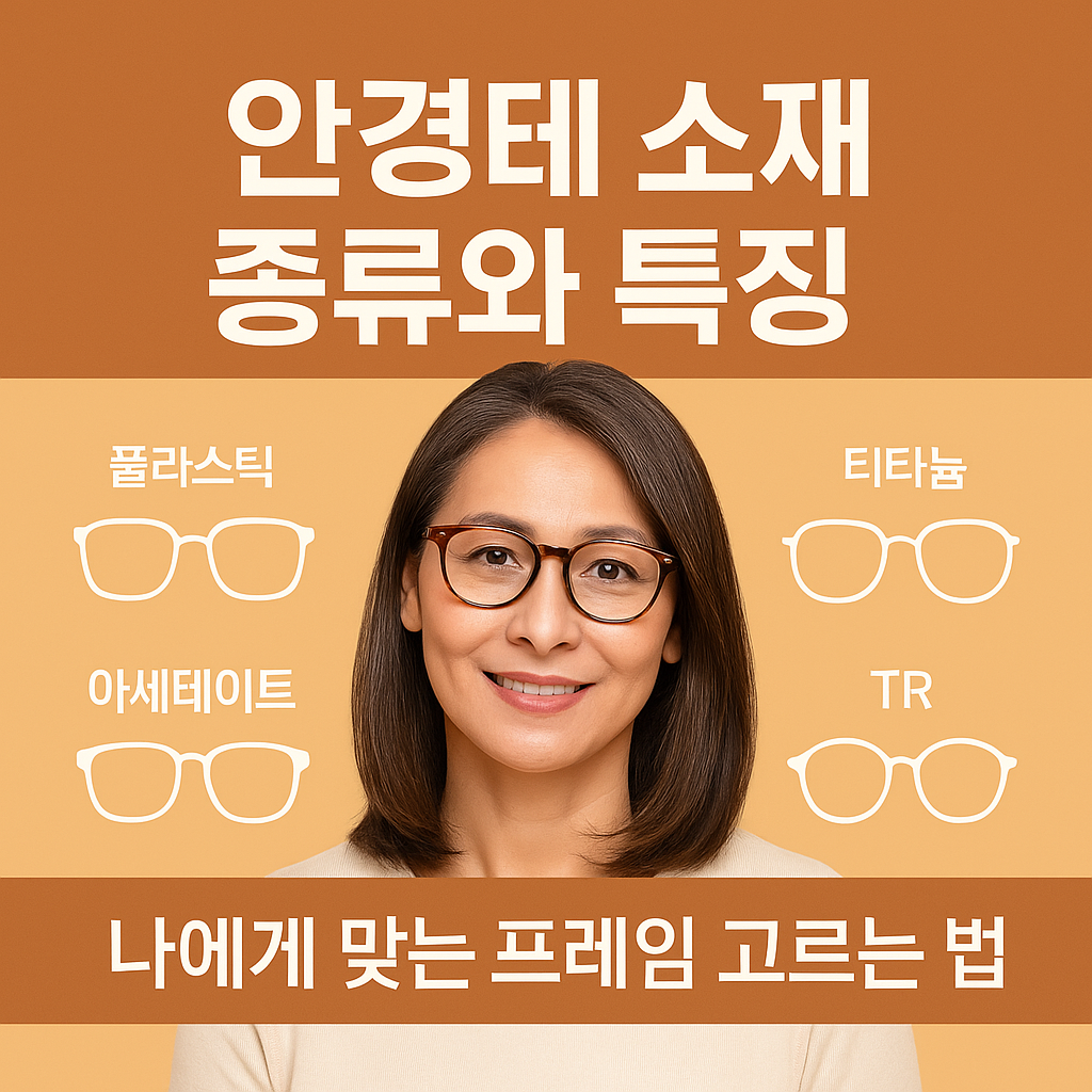 나에게 맞는 프레임 고르기