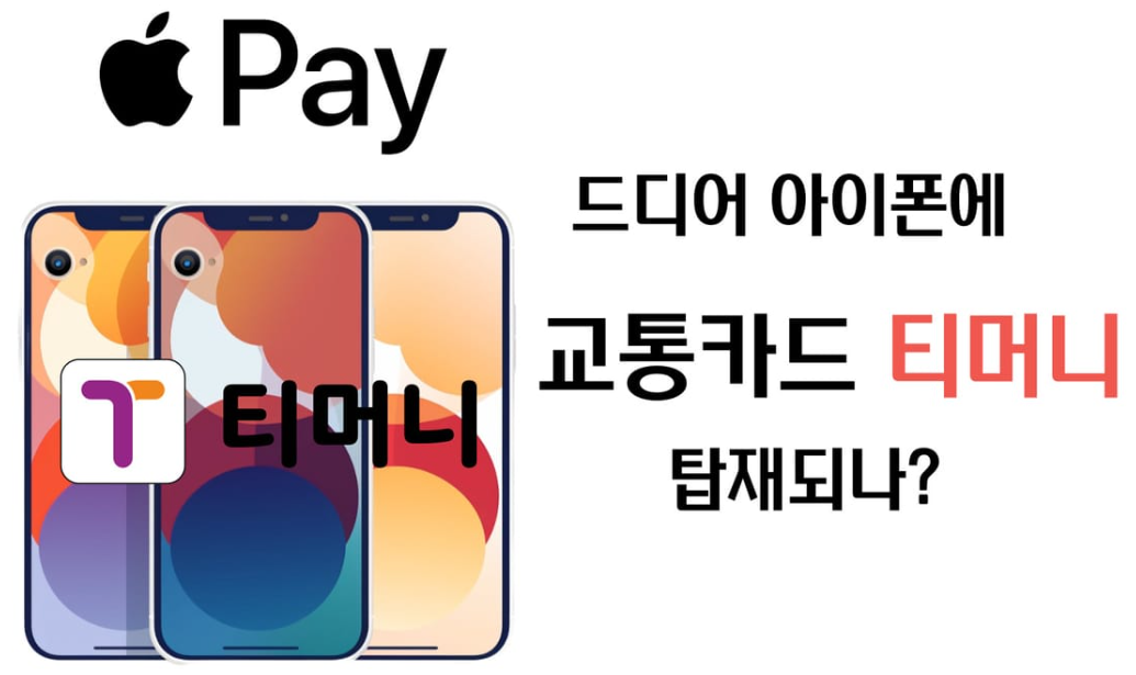 애플 티머니 관련내용 홍보이미지