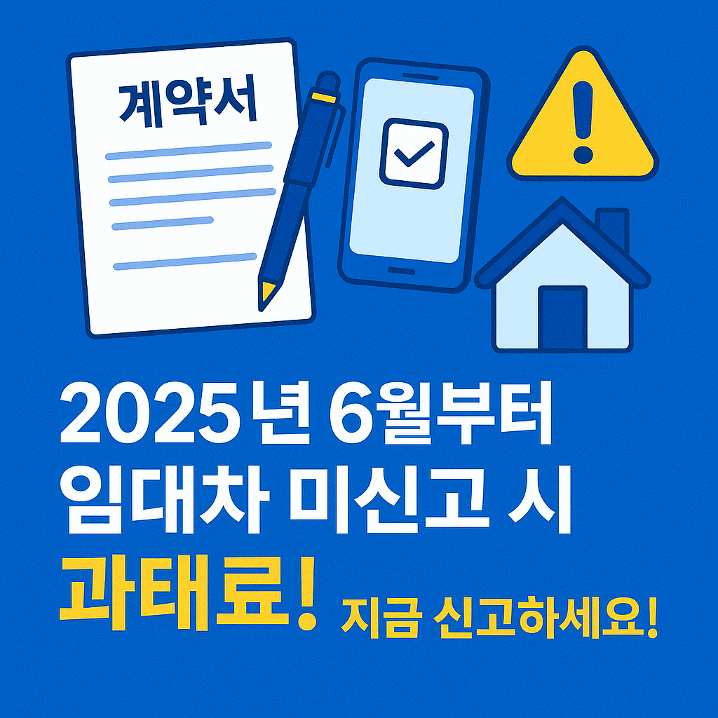 주택임대차 계약 신고제와 과태료,Housing Lease Contract Reporting System and Penalties