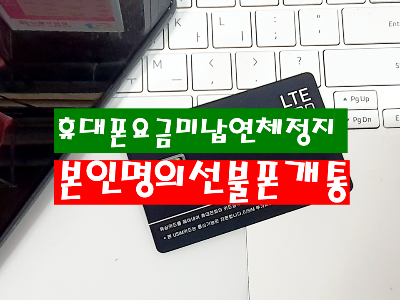 선불유심-셀프개통