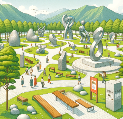 김포 국제 조각 공원 사진