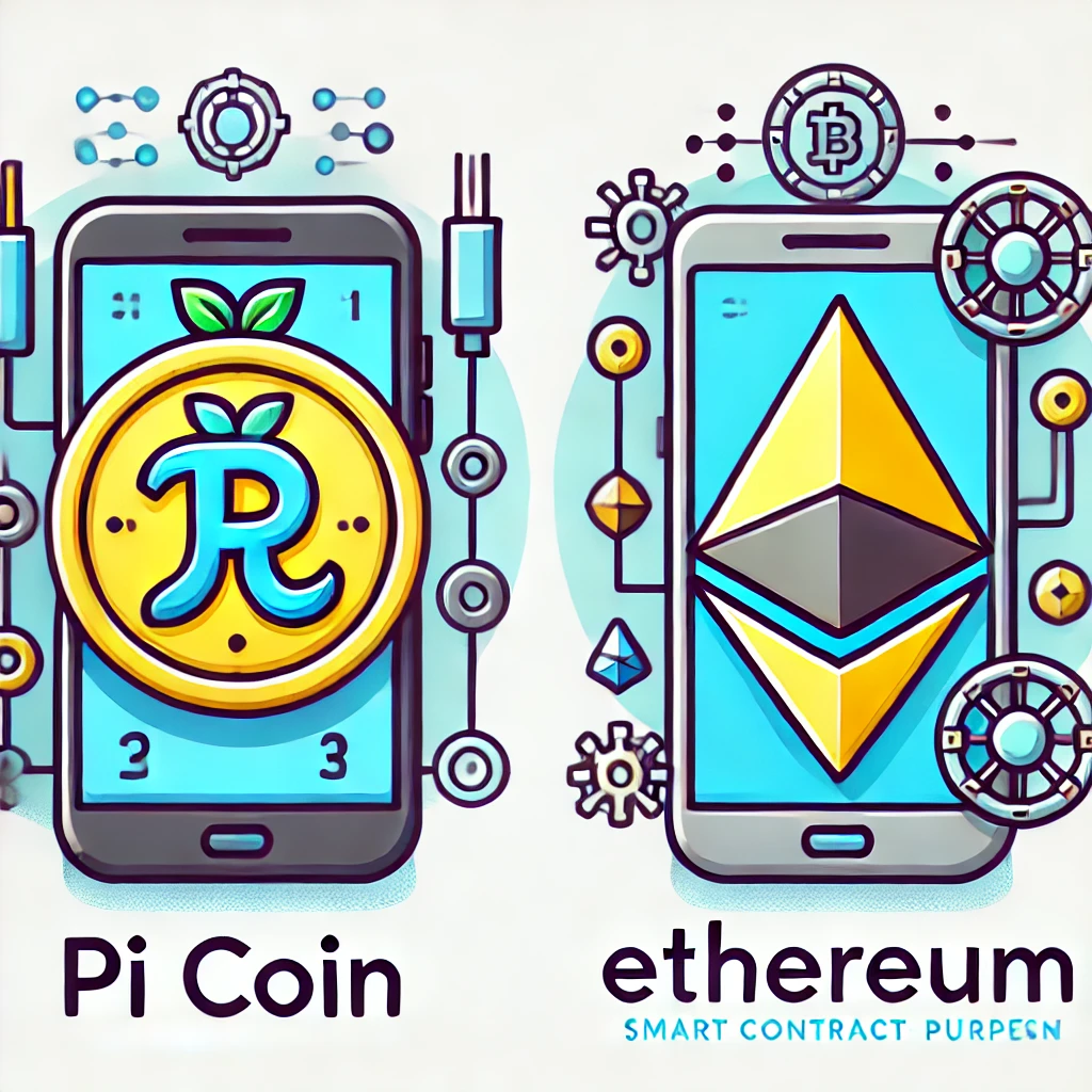 파이 코인과 이더리움: 차이점