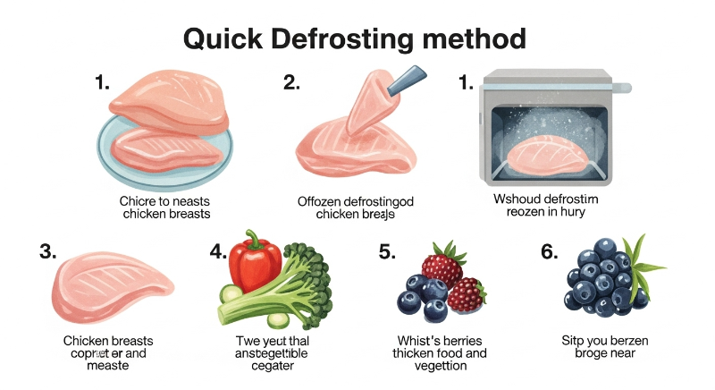 급할 때 유용한! 빠른 해동 방법
