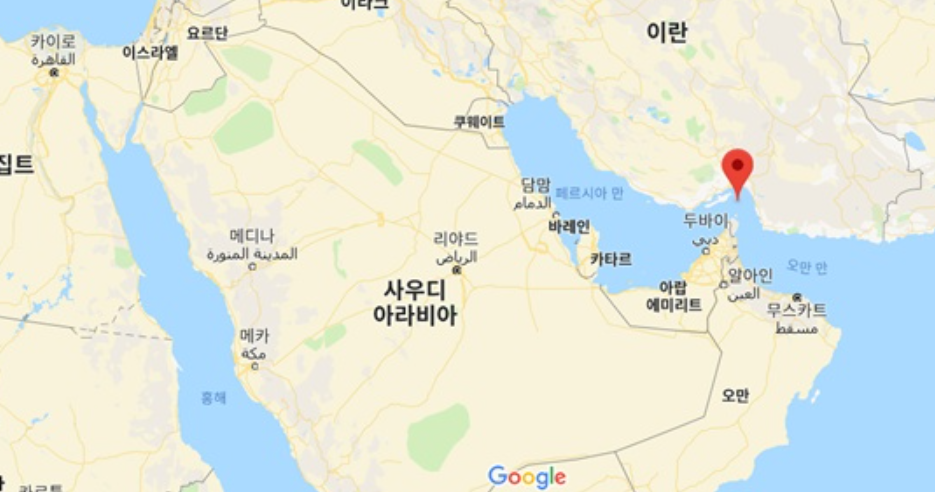 호르무즈해협위치