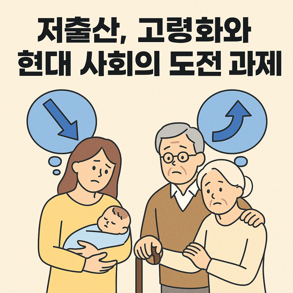 저출산, 고령화와 현대 사회의 도전 과제