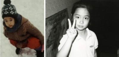 이민정-어린시절-사진