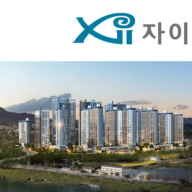 나주역자이 리버파크 조감도