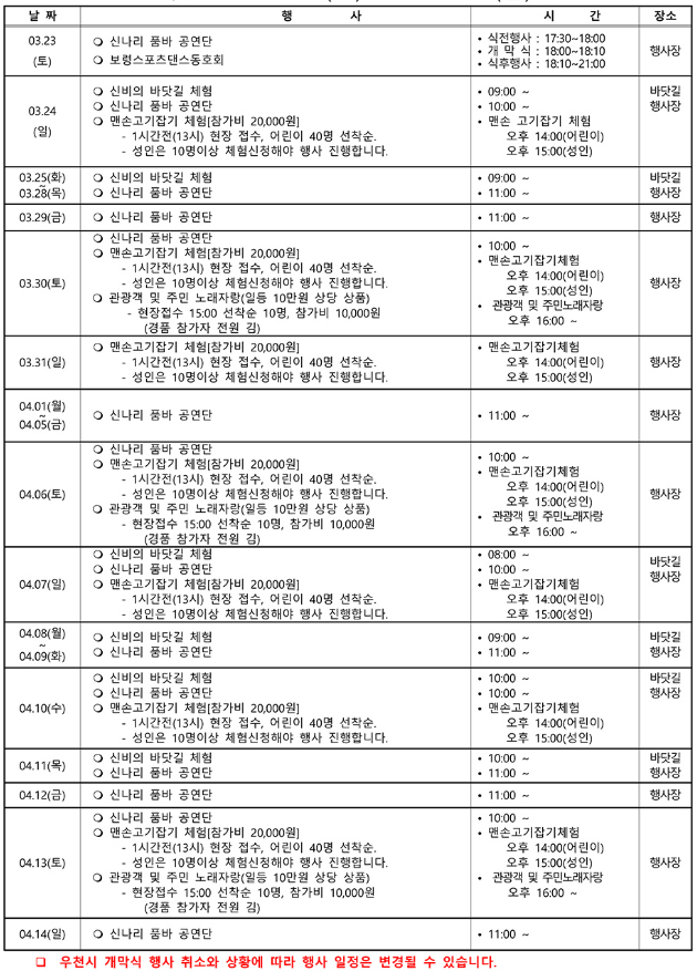 무창포 주꾸미