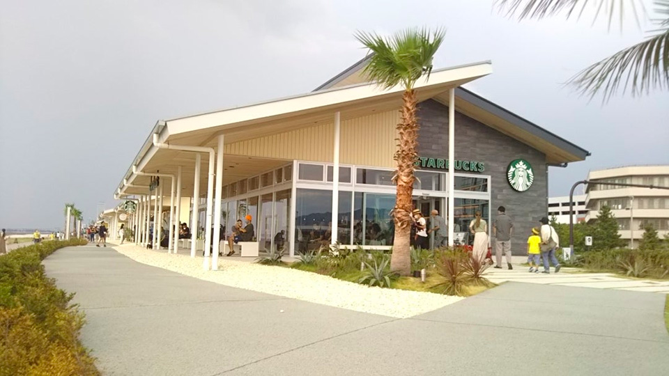 오사카 린쿠공원 스타벅스