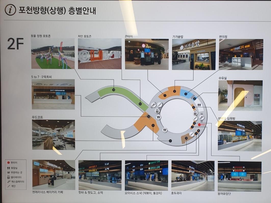 처인 휴게소 먹거리 볼거리