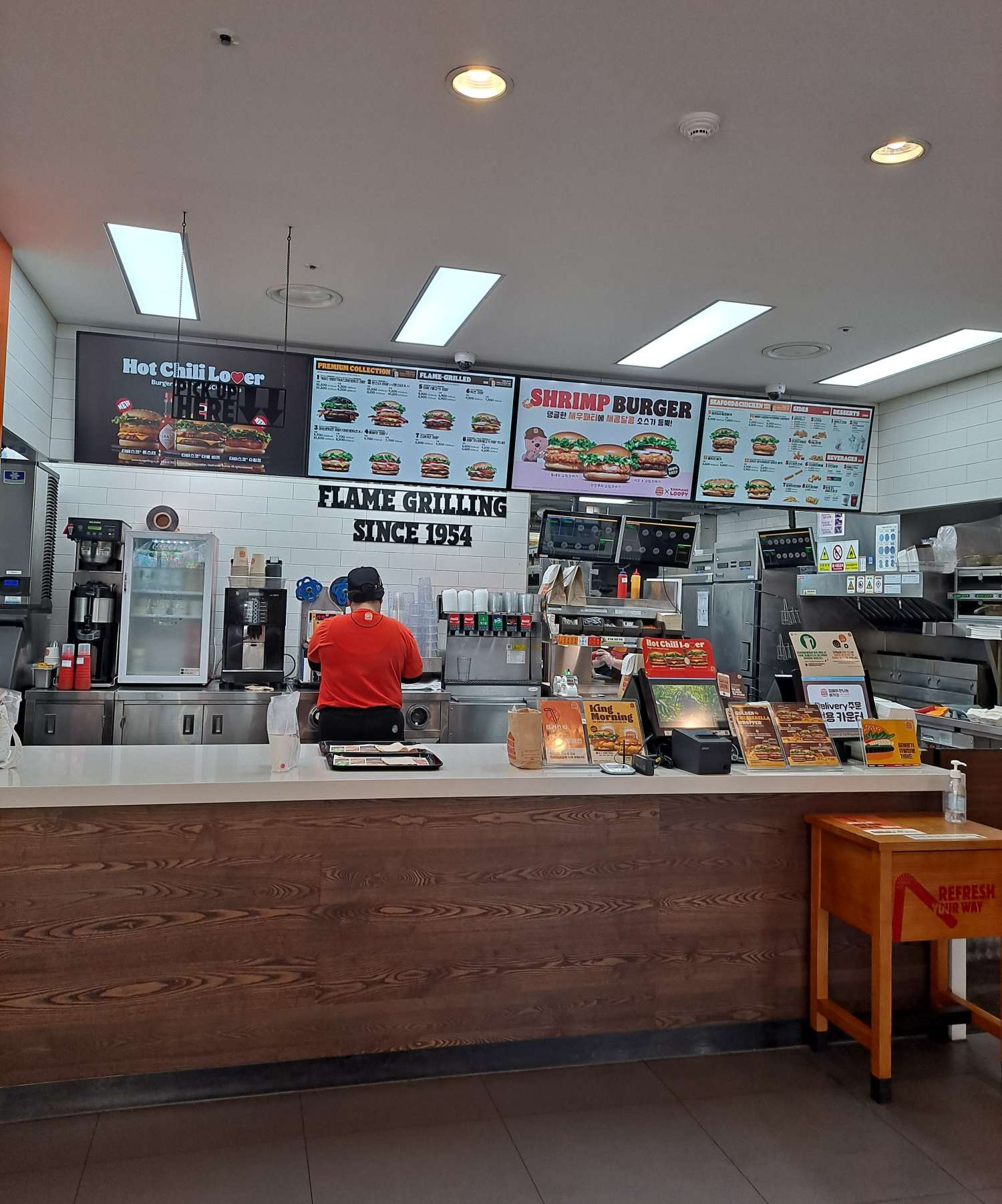 버거킹 주안점 주방