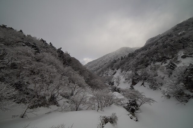 겨울산 사진