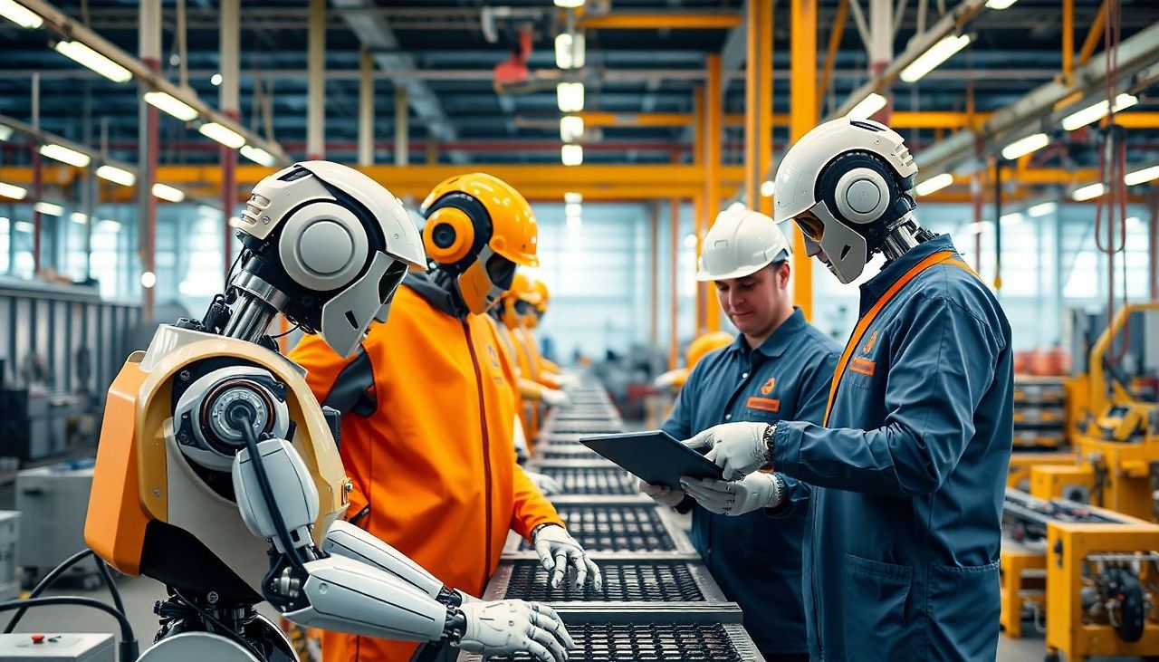 미래 제조업 전망: AI 자율제조의 이점과 과제