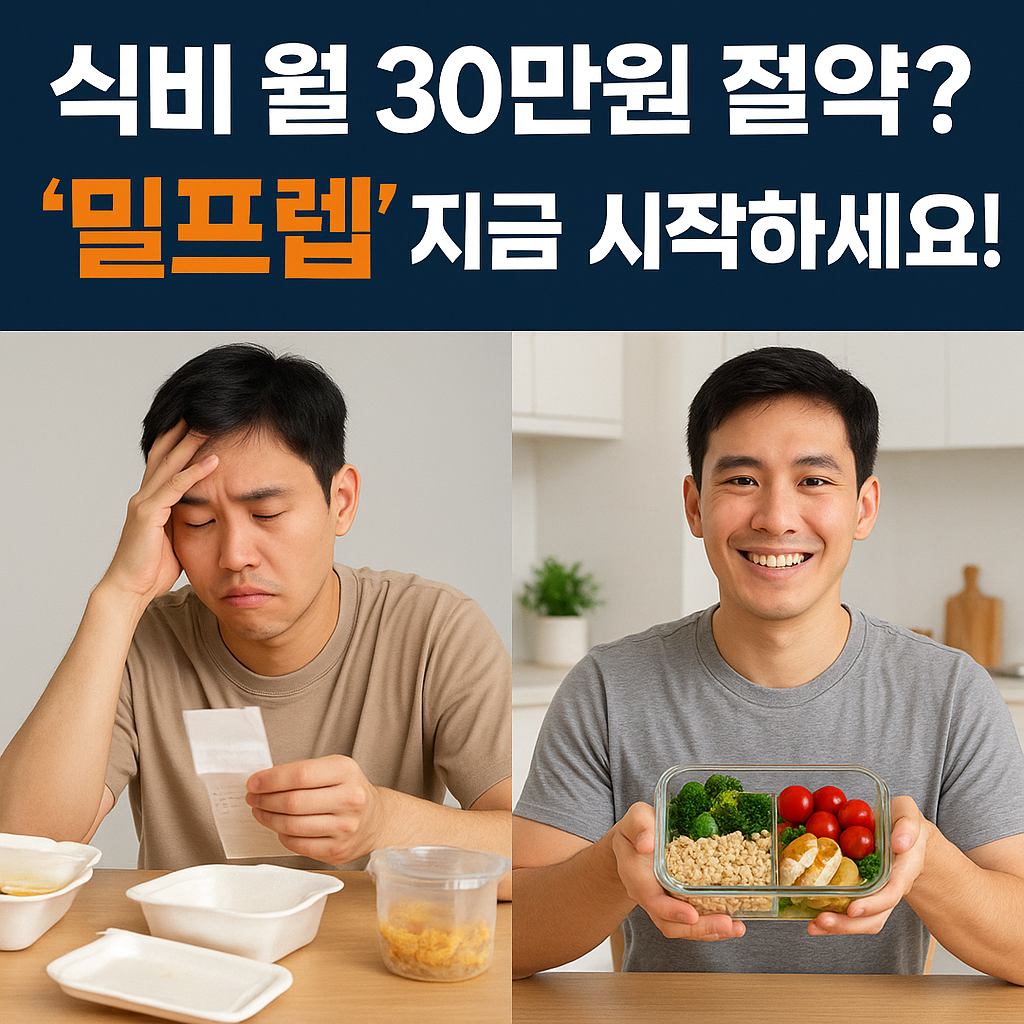 자취생의 삶의 질을 바꾸는 '밀프렙' 완벽 가이드