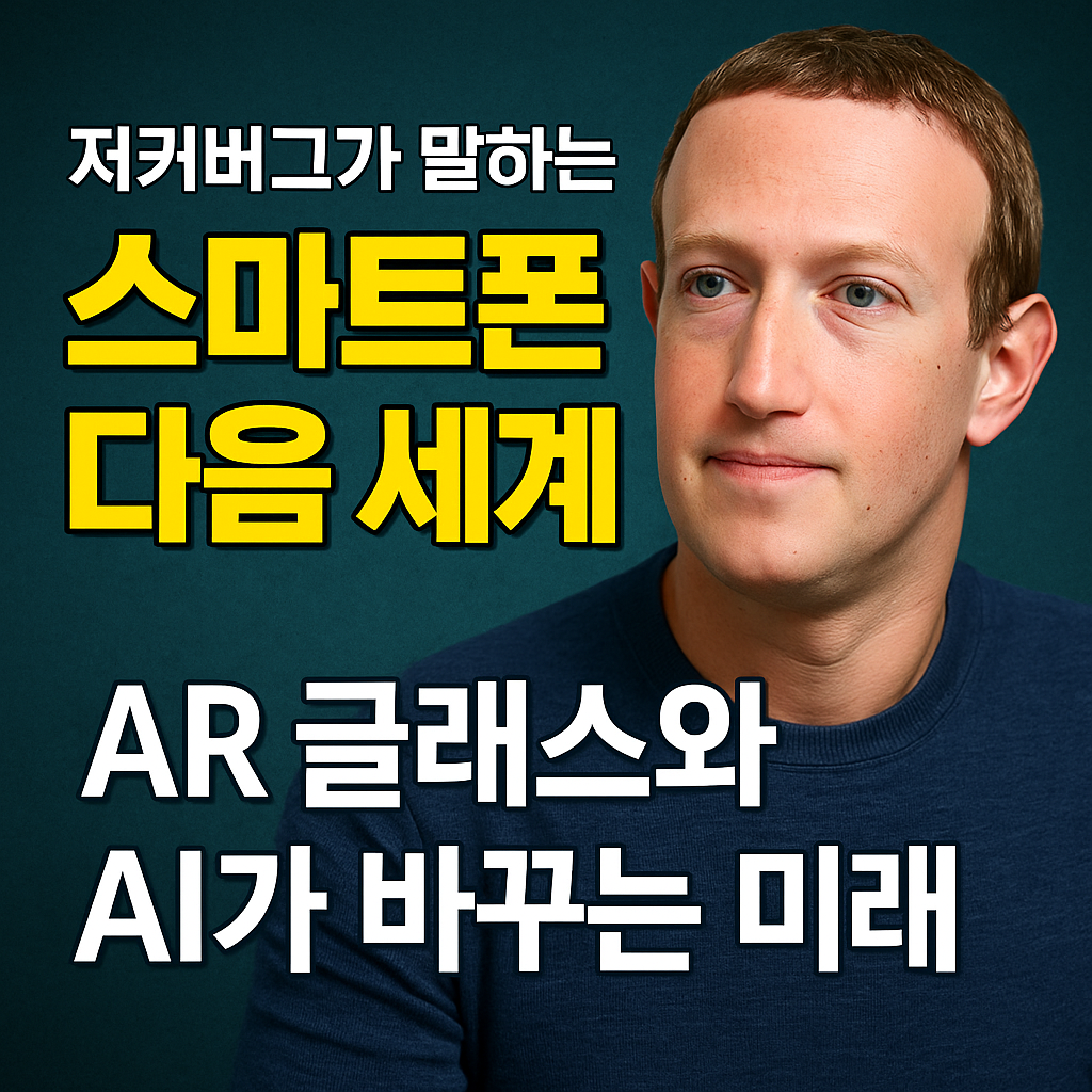저커버그가 말하는 스마트폰 다음 세계