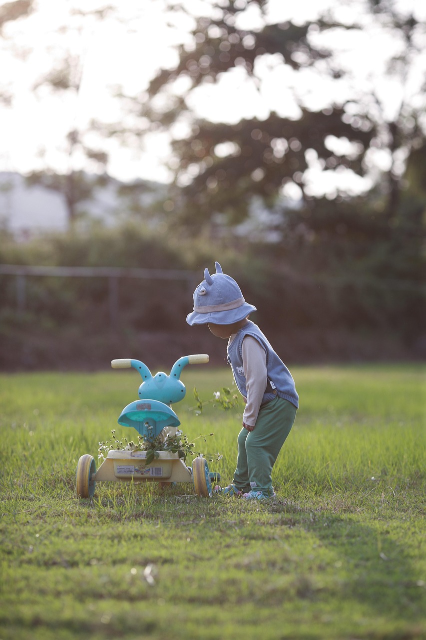 아기랑 동물놀장 사진