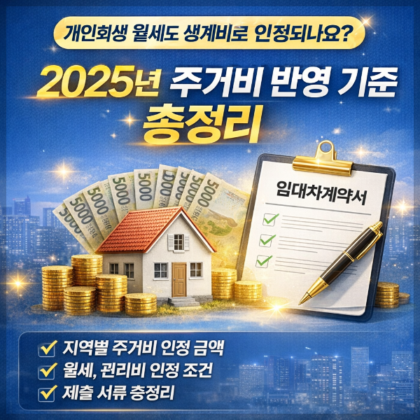 개인회생 주거비 반영