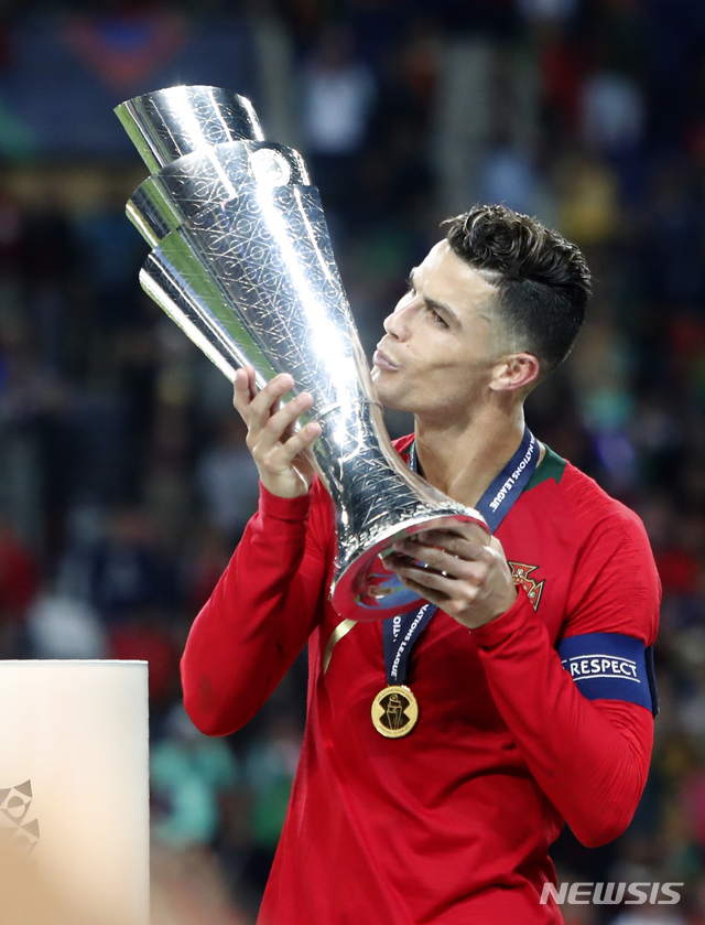 호날두 네이션스리그 우승
