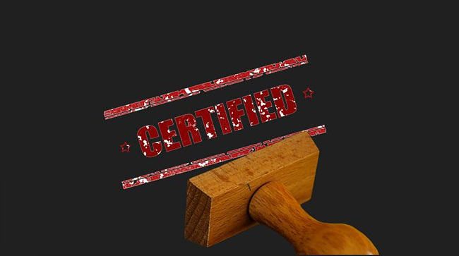 출처: unsplash 제공, 증명하는 도장 사진